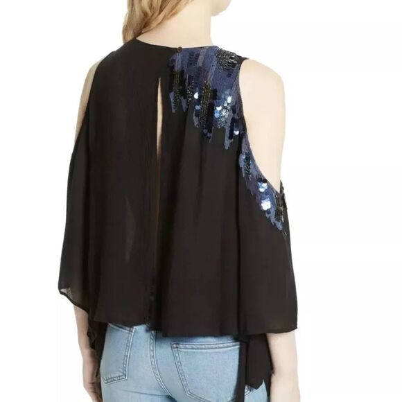 All About You Embellished Cold Shoulder Size Medium - Picture 2 of 10